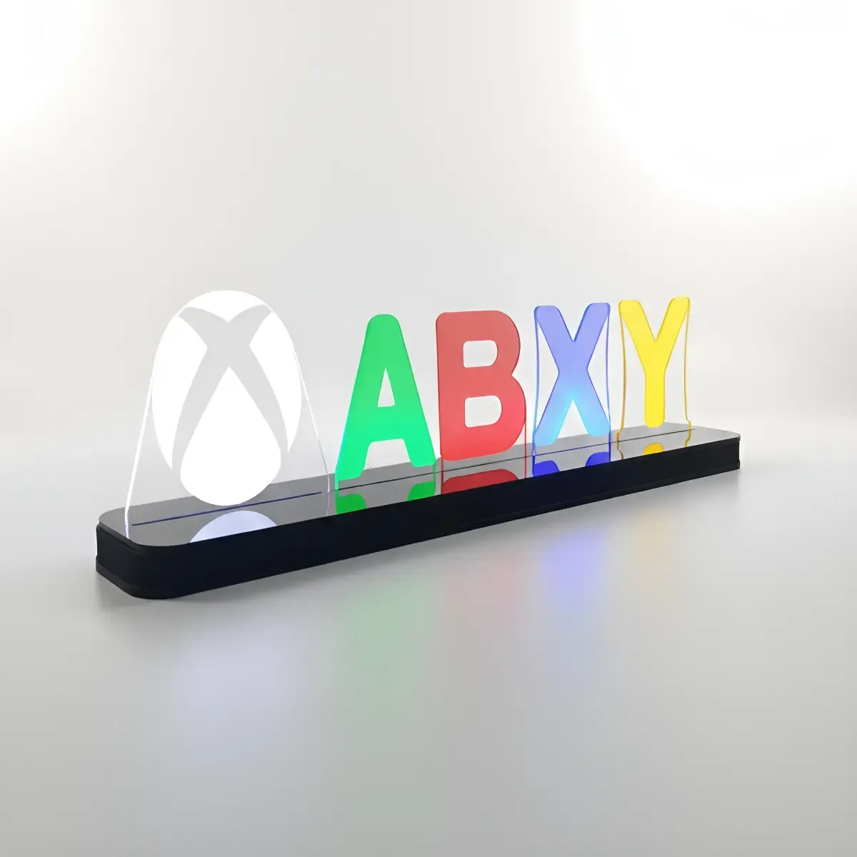 Abajur Luminária Led Especial Xbox 37cm Videogame - R$ 113,56