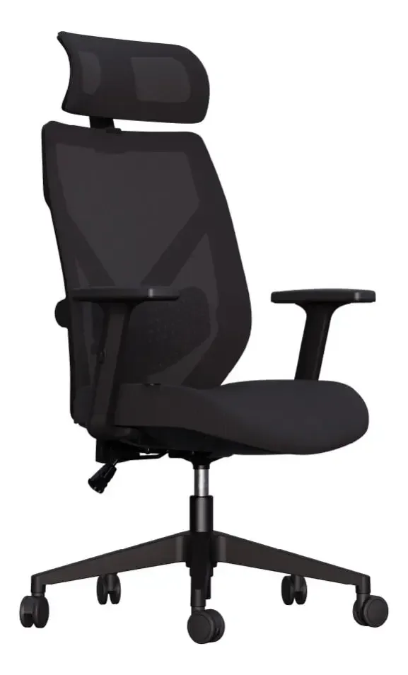 Cadeira De Escritório Confortável Albari Elements Mesh Ergônomica Preto NR17 - R$ 2.106,9