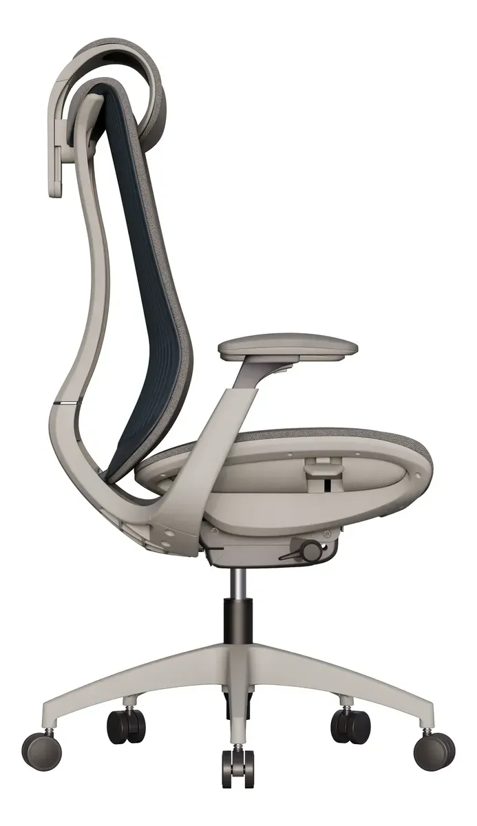 Cadeira De Escritório Ergonômica Elements Eterea Cinza 72115 - R$ 4.699,99