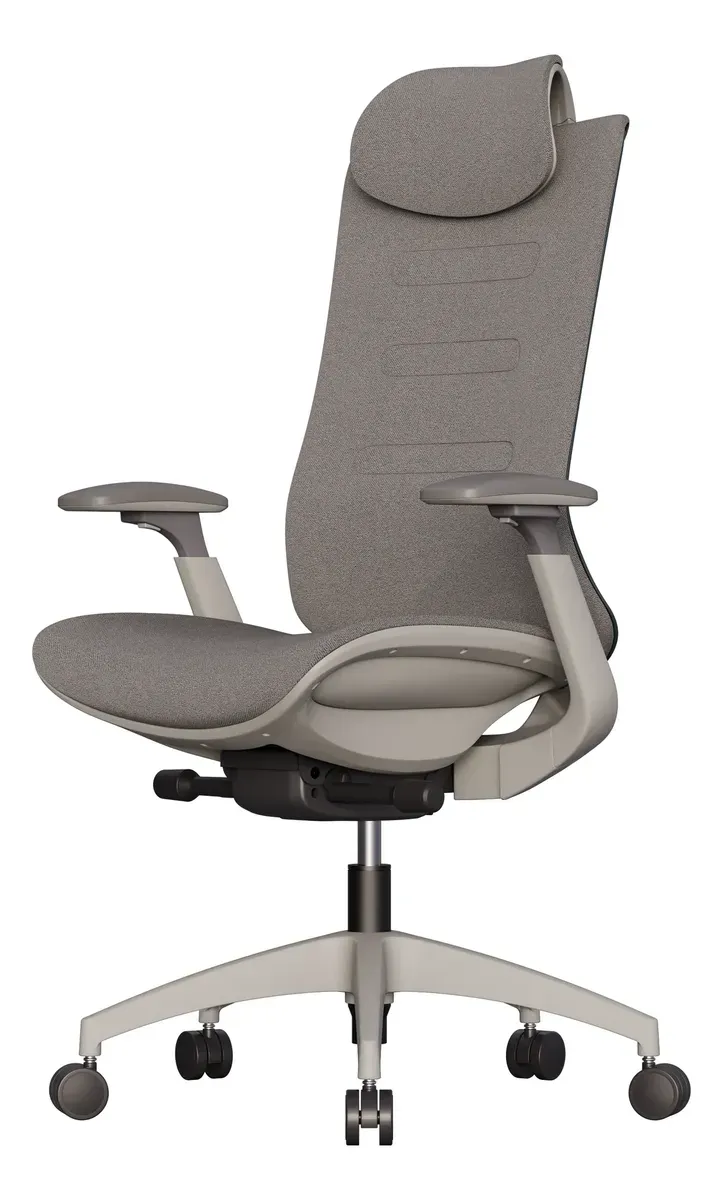 Cadeira De Escritório Ergonômica Elements Eterea Cinza 72115 - R$ 4.699,99