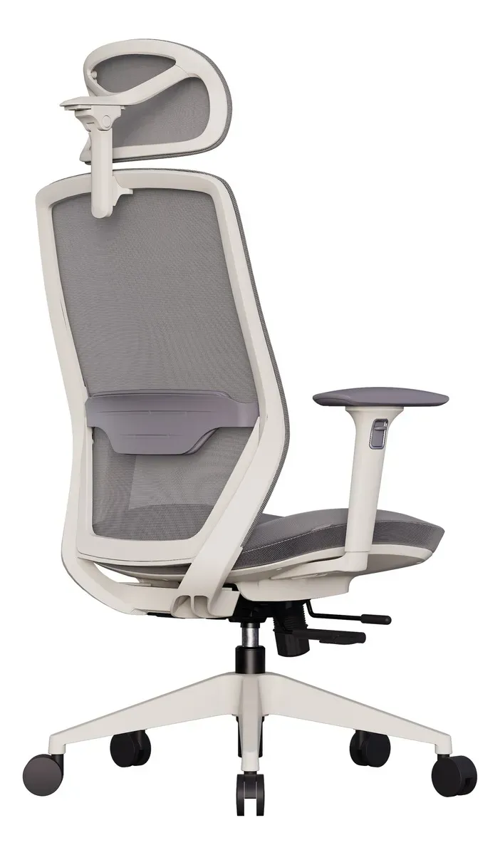Cadeira De Escritório Ergonômica Elements Serena Confortável Cinza - R$ 1.199