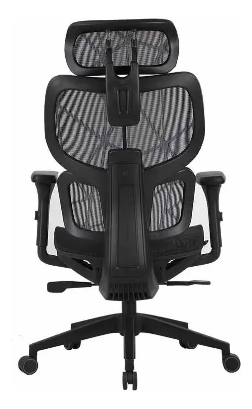 Cadeira De Escritório Ergonômica Elements Siggy Preta - R$ 1.759,99