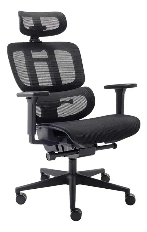 Cadeira Ergonômica De Escritório Elements Sophy Preta Malha Mesh - R$ 2.470,58