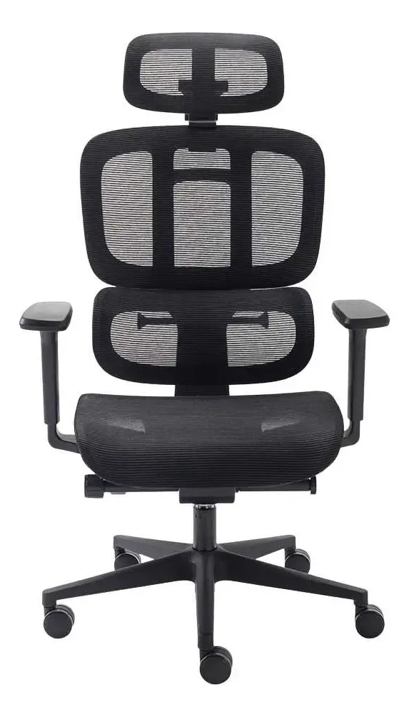 Cadeira Ergonômica De Escritório Elements Sophy Preta Malha Mesh - R$ 2.470,58