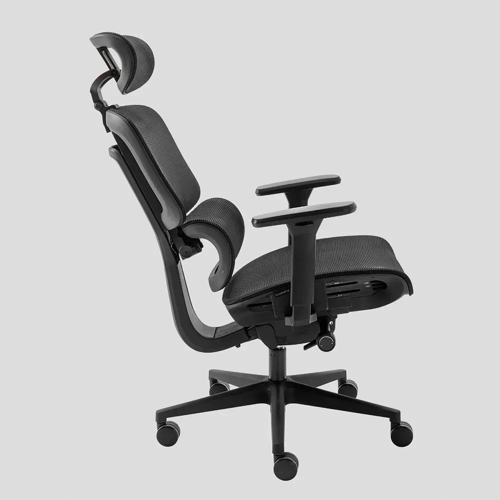 Cadeira Ergonômica De Escritório Elements Sophy Preta Malha Mesh - R$ 2.470,58