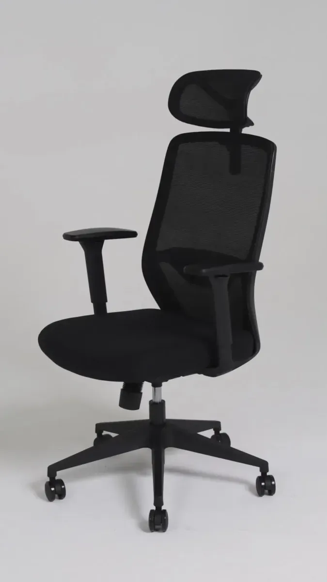 Cadeira Ergonomica Elements Serena Preto - R$ 1.104