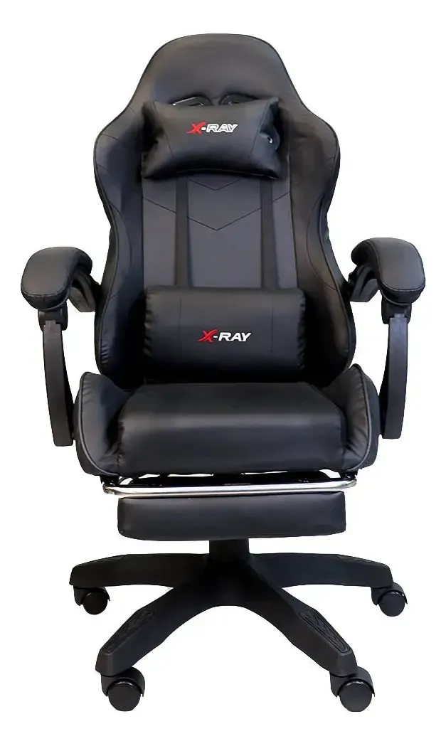 Cadeira Gamer X-ray Para Jogos/escritório Confortável Cor Black - R$ 589,8