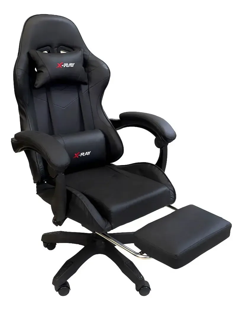 Cadeira Gamer X-ray Para Jogos/escritório Confortável Cor Black - R$ 589,8