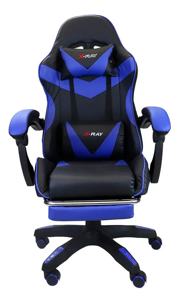 Cadeira Gamer X-ray Para Jogos/escritório Confortável Cor Black - R$ 589,8