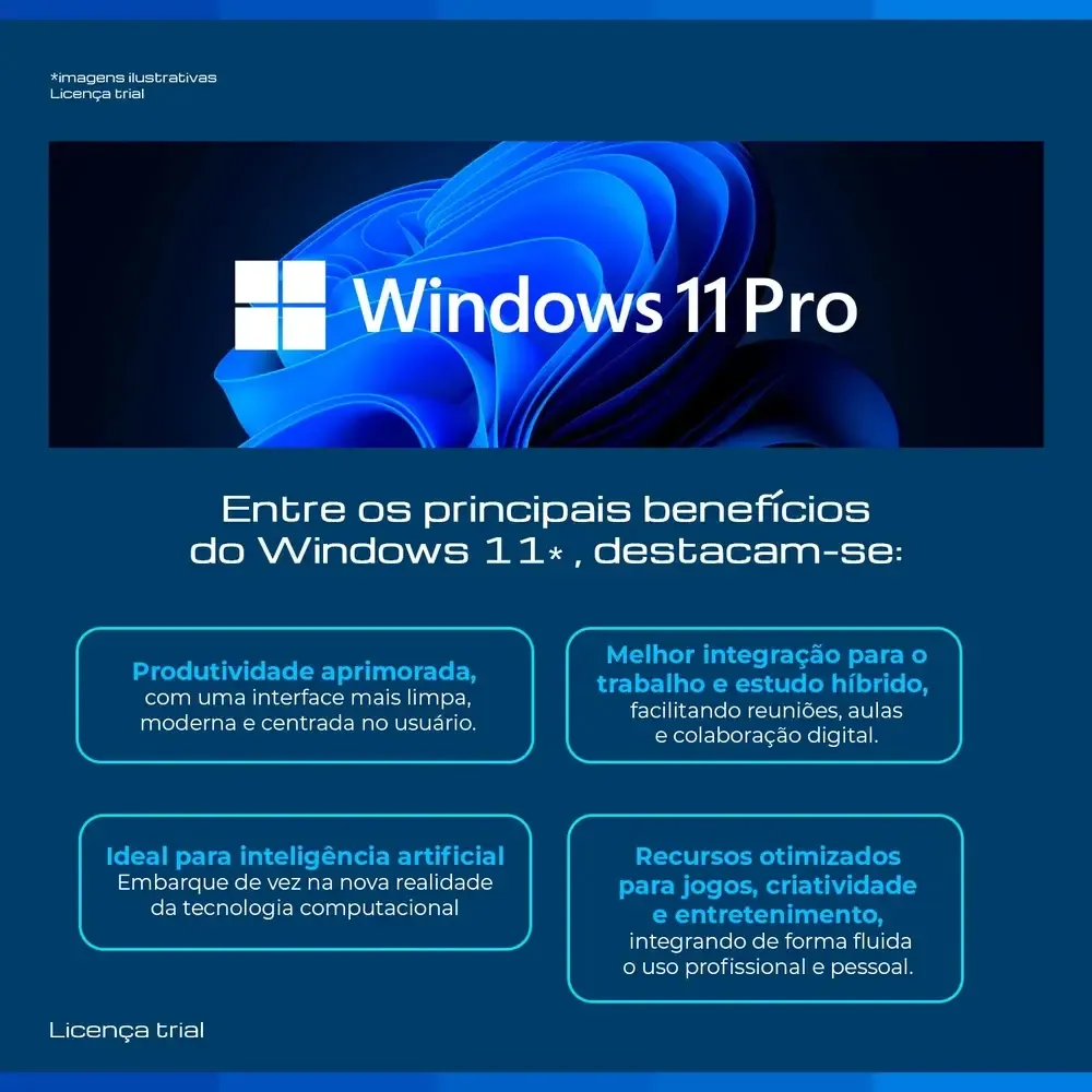 Computador Bluepc Pro - Intel Core i7 12700f (12ª Geração), 32gb Ddr4, SSD 1TB, Gráficos Geforce, Fonte 500w, WINDOWS 11 Pro - CDBP-PRO134 - R$ 6.179