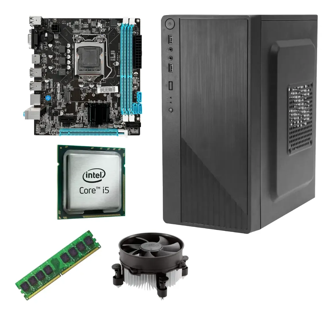 Computador Cpu Intel I5 3470 H61 8gb 200w S/ Hd - R$ 574,4
