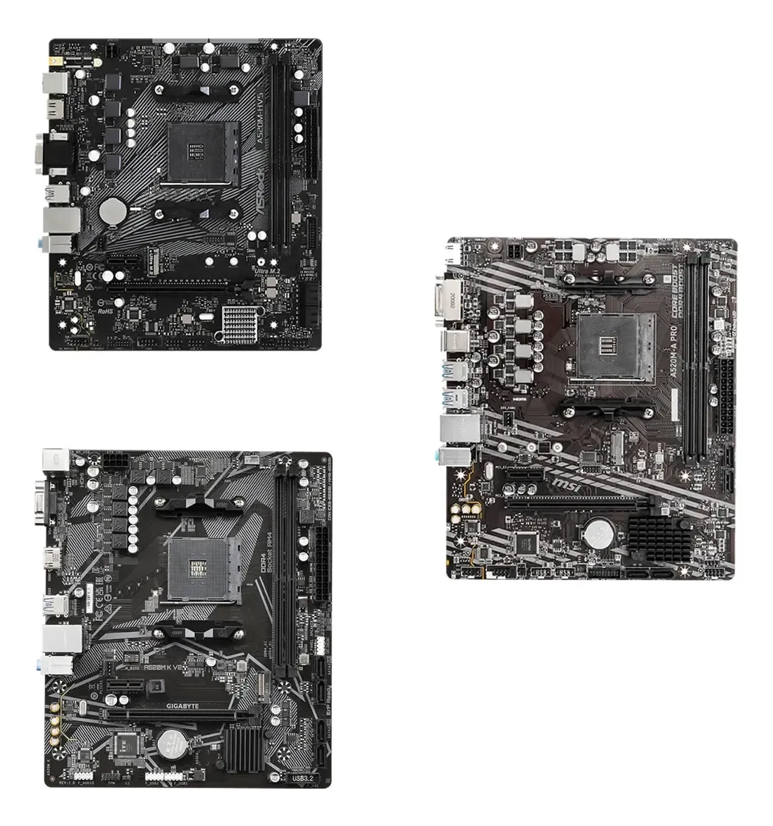 Cpu Gamer Amd Ryzen 5 5600gt B550m 16gb Nvme 1tb Vegas 7 - R$ 4.146,74