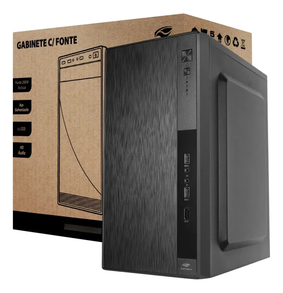 Cpu Home Intel Core I5 12400 12ger. H610 Ddr4 Nvme W11 Wifi - R$ 3.250