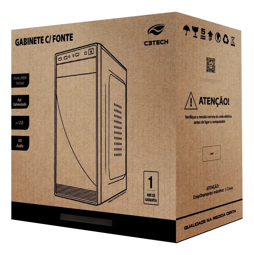 Cpu Home Intel Core I5 12400 12ger. H610 Ddr4 Nvme W11 Wifi - R$ 3.250