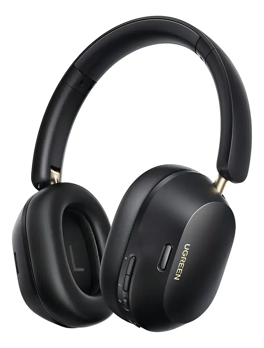 Headphone Fone Bluetooth Ugreen Max5c 75h Espacial Anc 43db Cor Preto - R$ 164,99