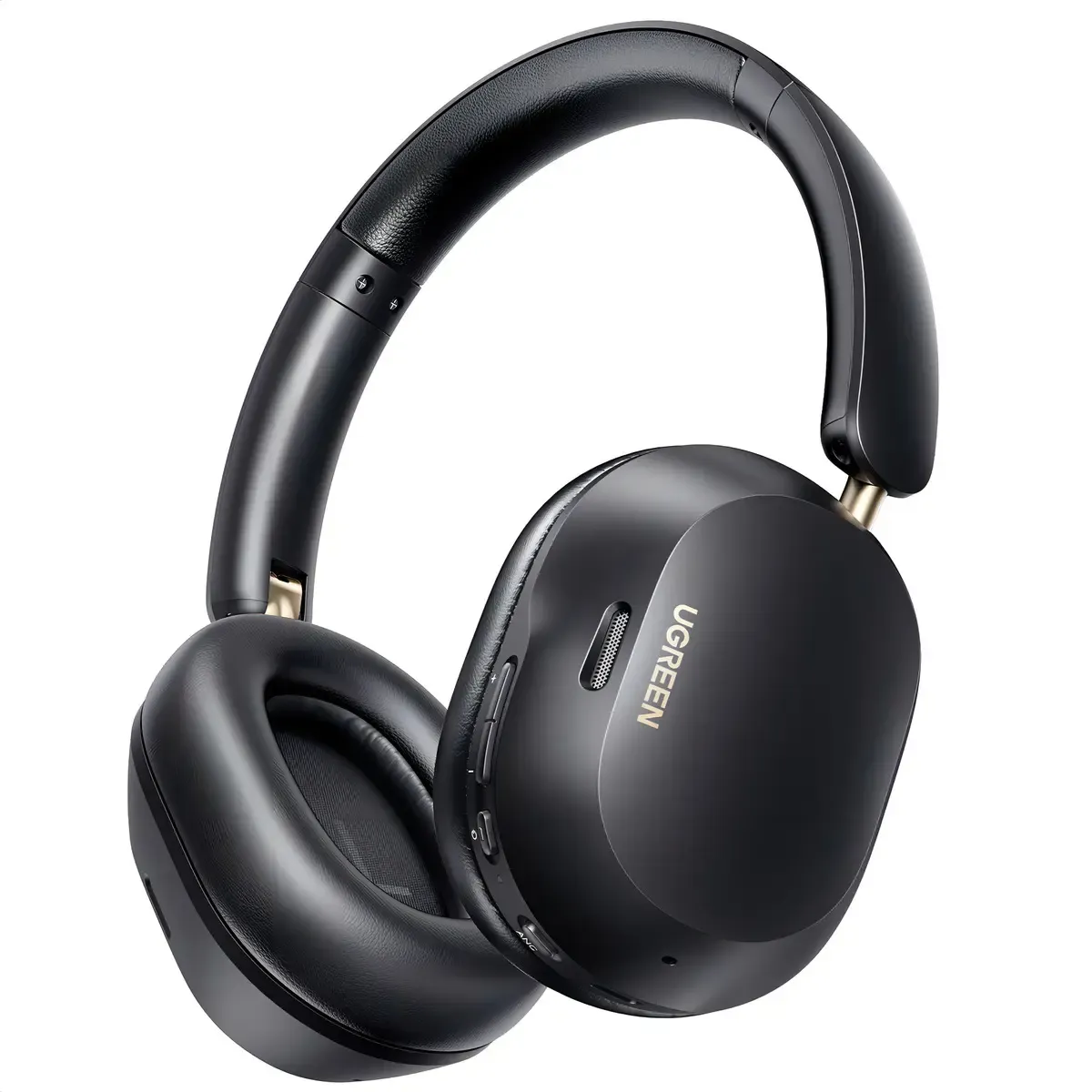 Headphone Fone Bluetooth Ugreen Max5c 75h Espacial Anc 43db Cor Preto - R$ 164,99