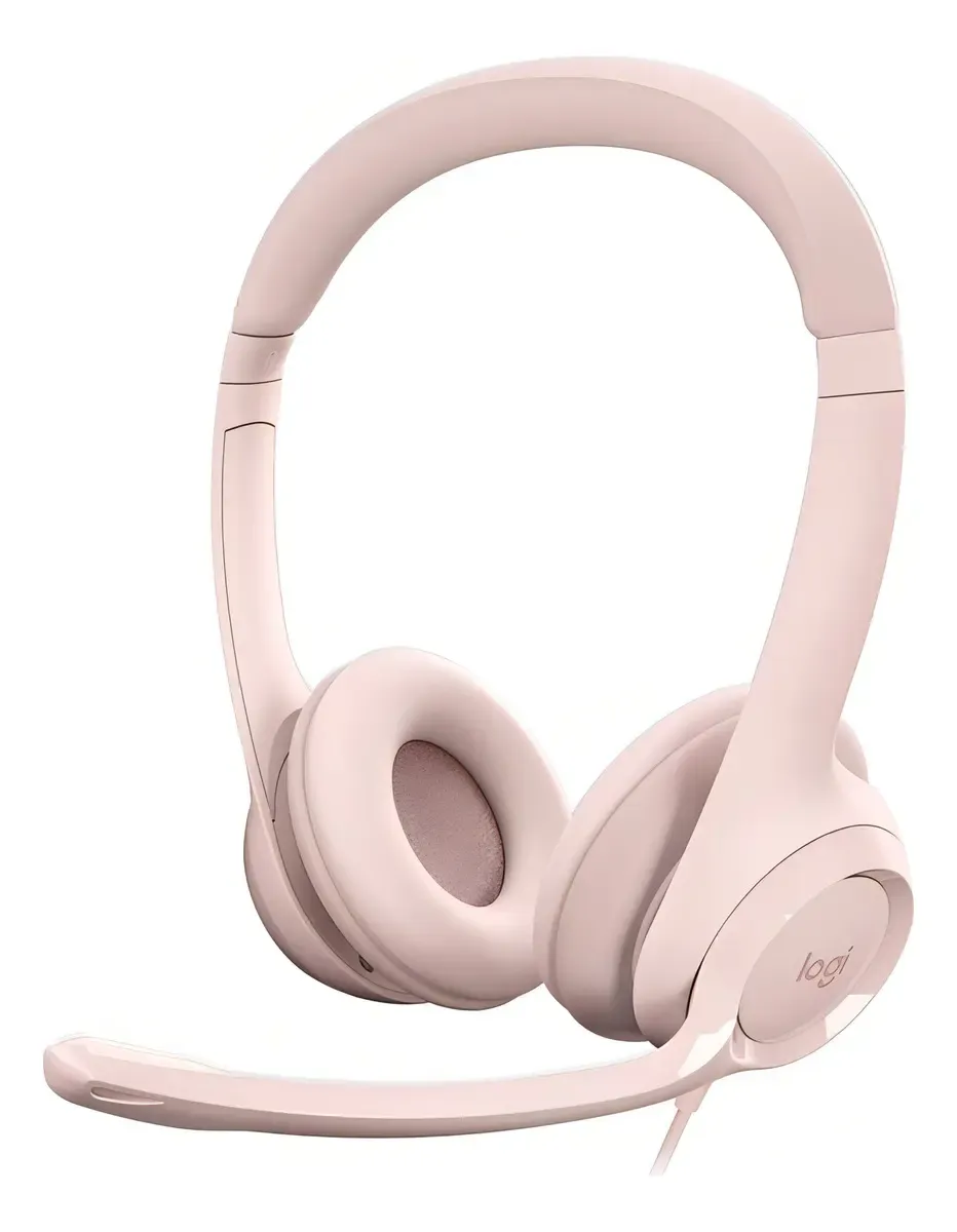 Headset Logitech H390 USB-A com Microfone e Controle de Volume