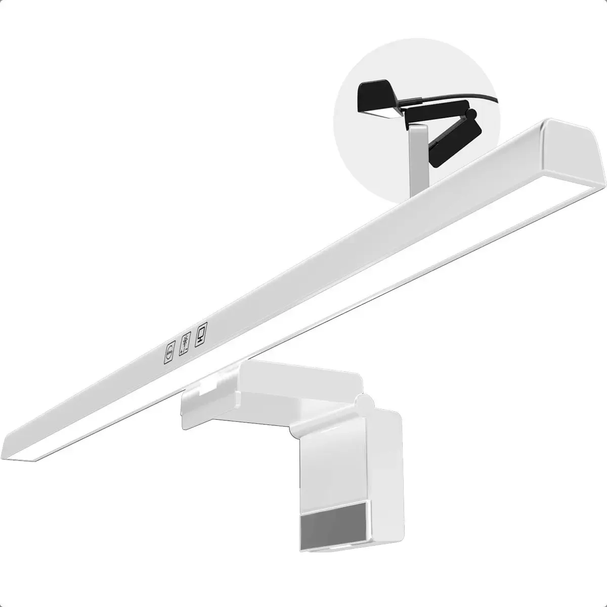 Luminária Barra Luz Monitor Notebook Usb Tela Led Regulável - R$ 89