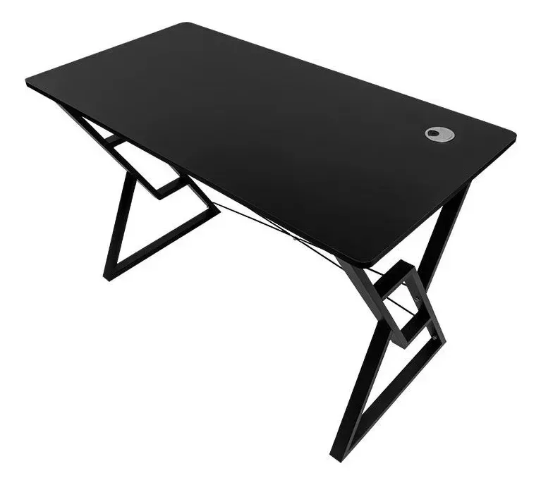 Mesa Para Escritorio Zinnia Aurea L140, 140cm, Preto - R$ 398,64