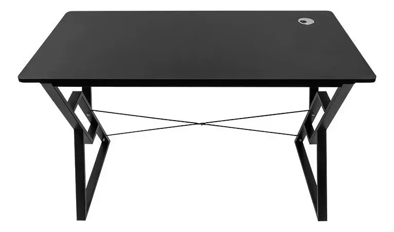 Mesa Para Escritorio Zinnia Aurea L140, 140cm, Preto - R$ 398,64