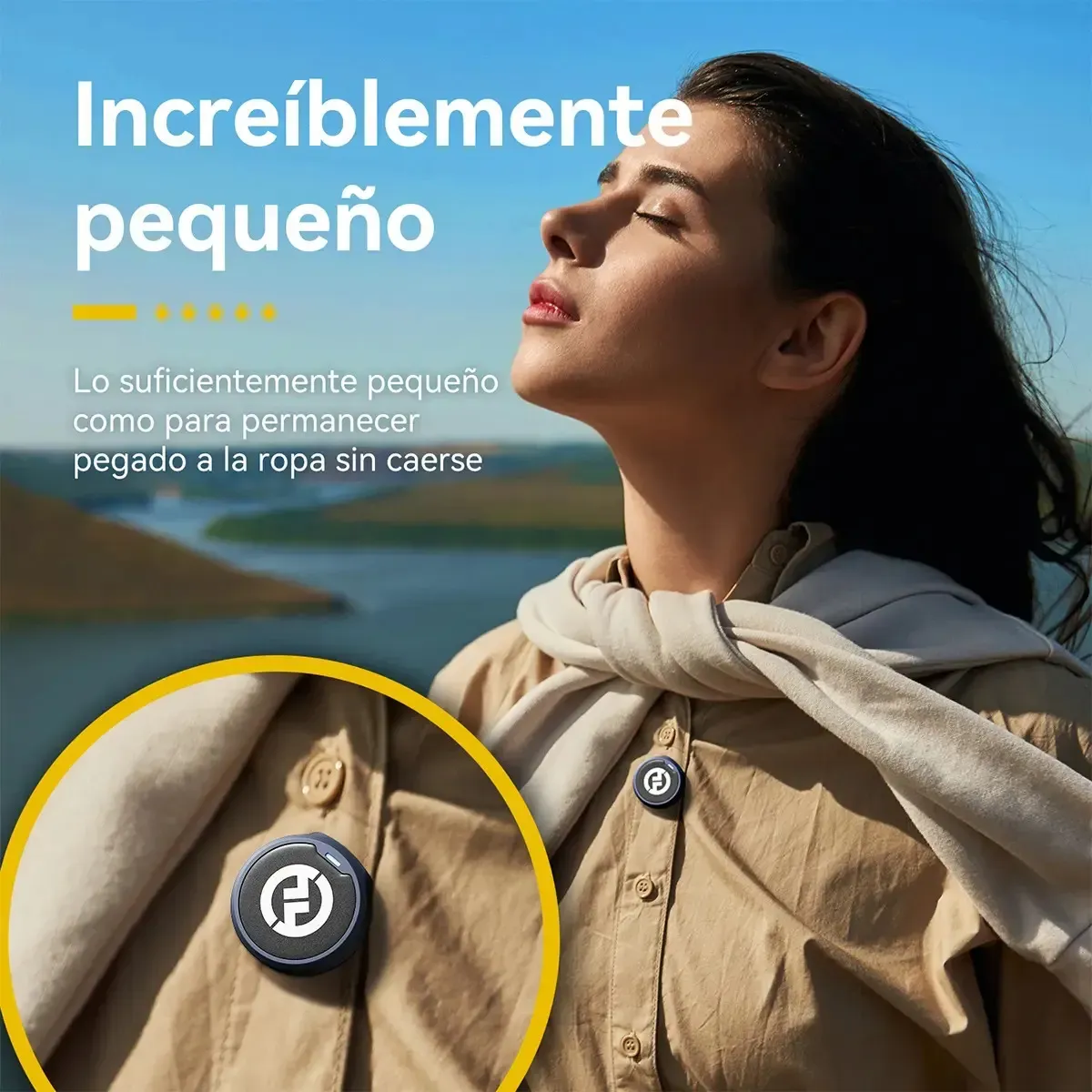 Microfone de lapela Hollyland Lark M2 Combo Preto. Sem Fio Duplo Com Cancelamento de Ruído USB-C Lightning Para iPhone Android Câmera Entrevistas Com Estojo de Carregamento Áudio 48kHz 24-bit - R$ 653