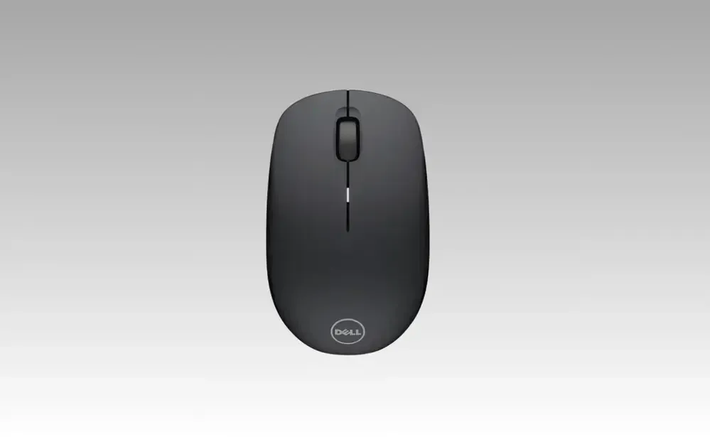Mouse Sem Fios Dell Wm126 Óptico De 2,4 Ghz Cor Preto - R$ 109