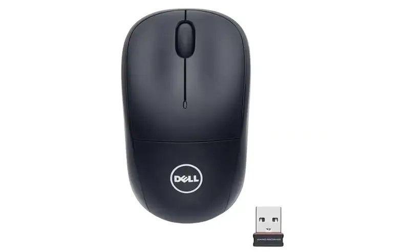 Mouse Sem Fios Dell Wm126 Óptico De 2,4 Ghz Cor Preto - R$ 109