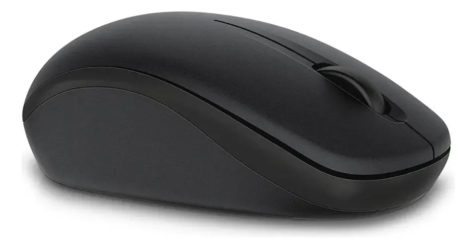 Mouse Sem Fios Dell Wm126 Óptico De 2,4 Ghz Cor Preto - R$ 109