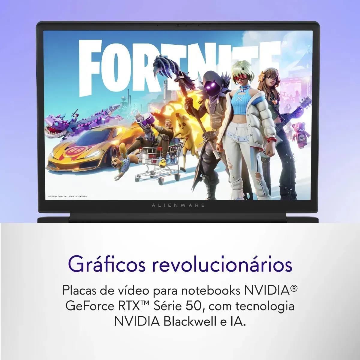 Notebook Gamer Alienware DA15-C5210H-D10 Core 5 8GB 512GB RTX 3050 Linux - R$ 6.299