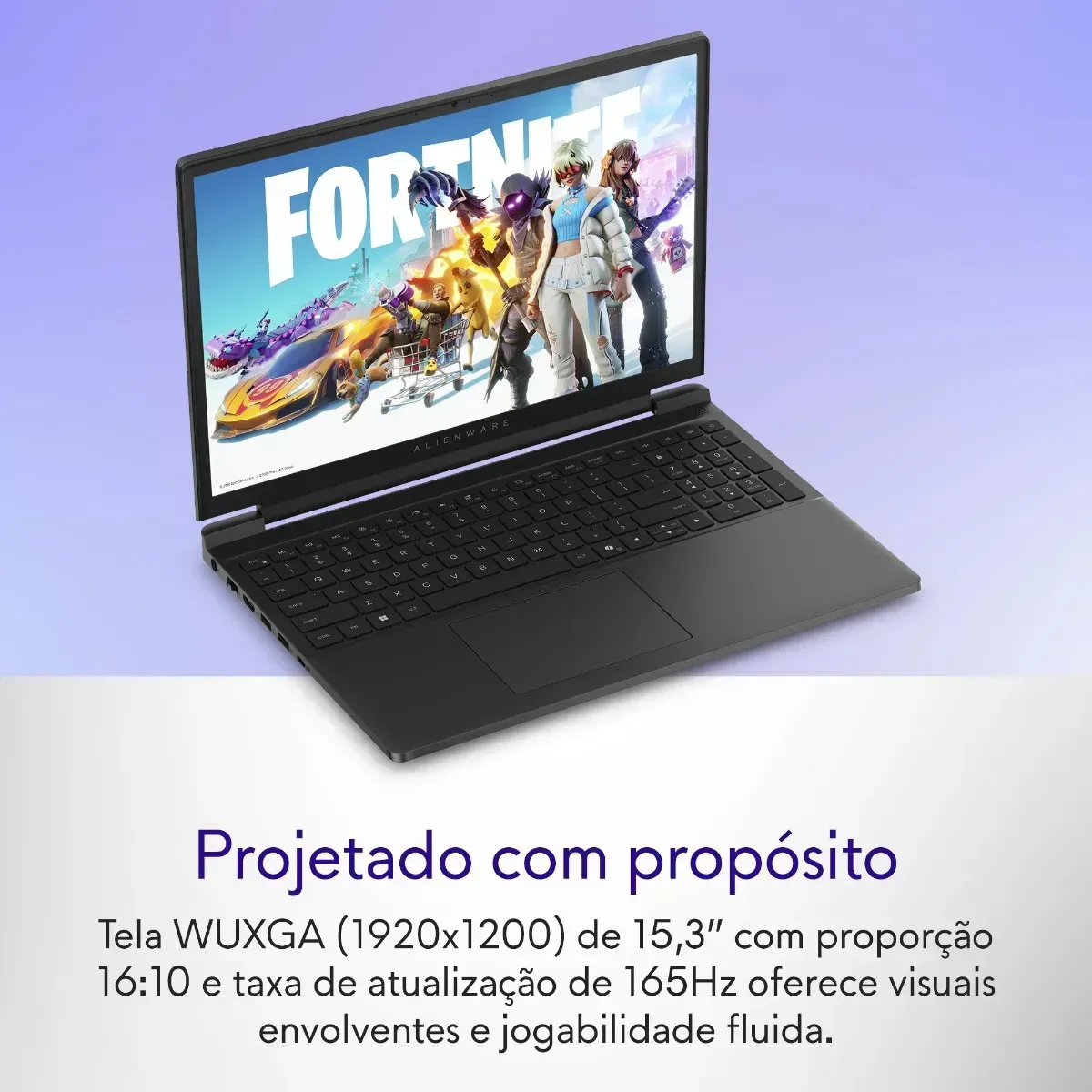 Notebook Gamer Alienware DA15-C5210H-D10 Core 5 8GB 512GB RTX 3050 Linux - R$ 6.299