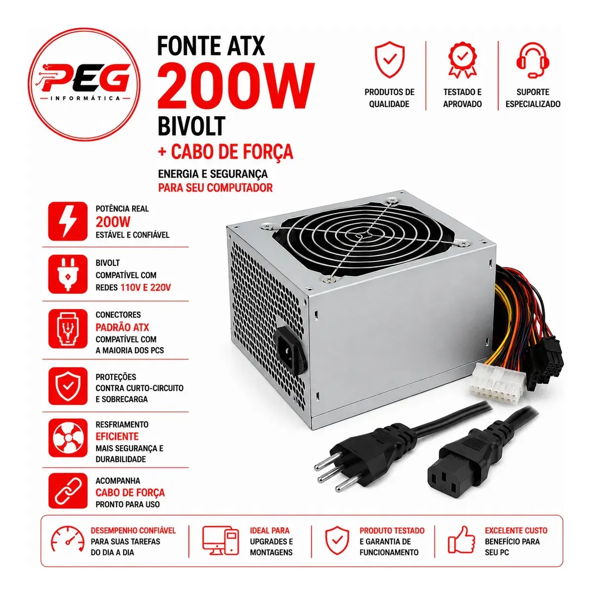 Pc Computador Cpu Intel Core I5 3470 + 16gb Ram + Nvme 120gb - R$ 749,19
