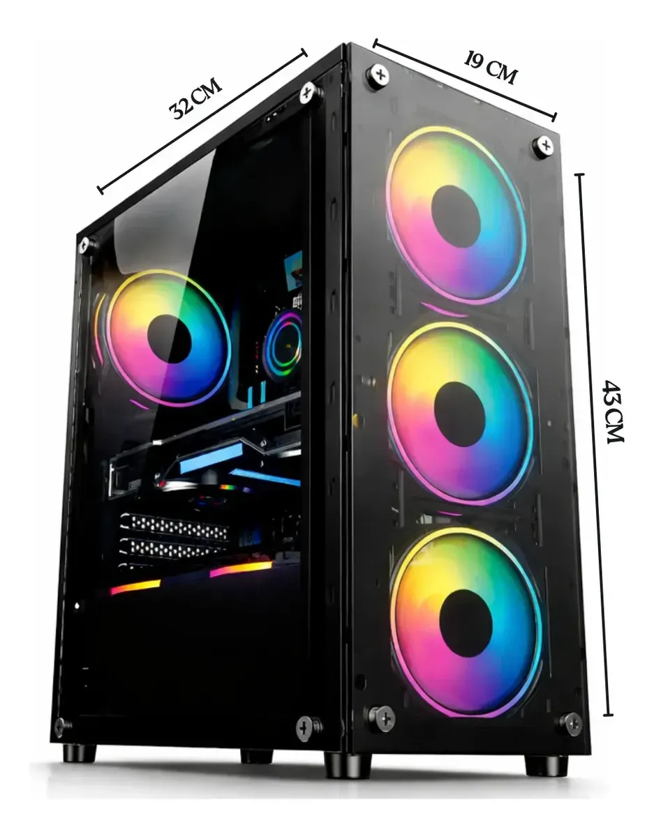 Pc Computador Gamer Wind 11 Intel I5 3a Ssd 240gb 16gb Wi-fi - R$ 1.434