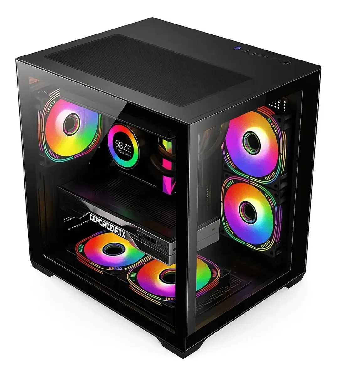 Pc Gamer Alligator Ryzen 5 5600gt Ram 16gb Ssd 480gb 500w - R$ 5.714,14