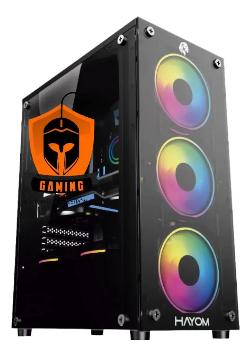 Pc Gamer Amd Ryzen 5 5600g, 2x8gb Ddr4, Ssd 1tb Wifi - R$ 4.262
