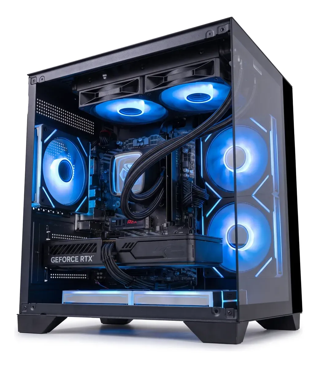 Pc Gamer Black Ryzen 7 5700x Rtx 5060ti 32gb Ssd 1tb Wifi - R$ 11.499