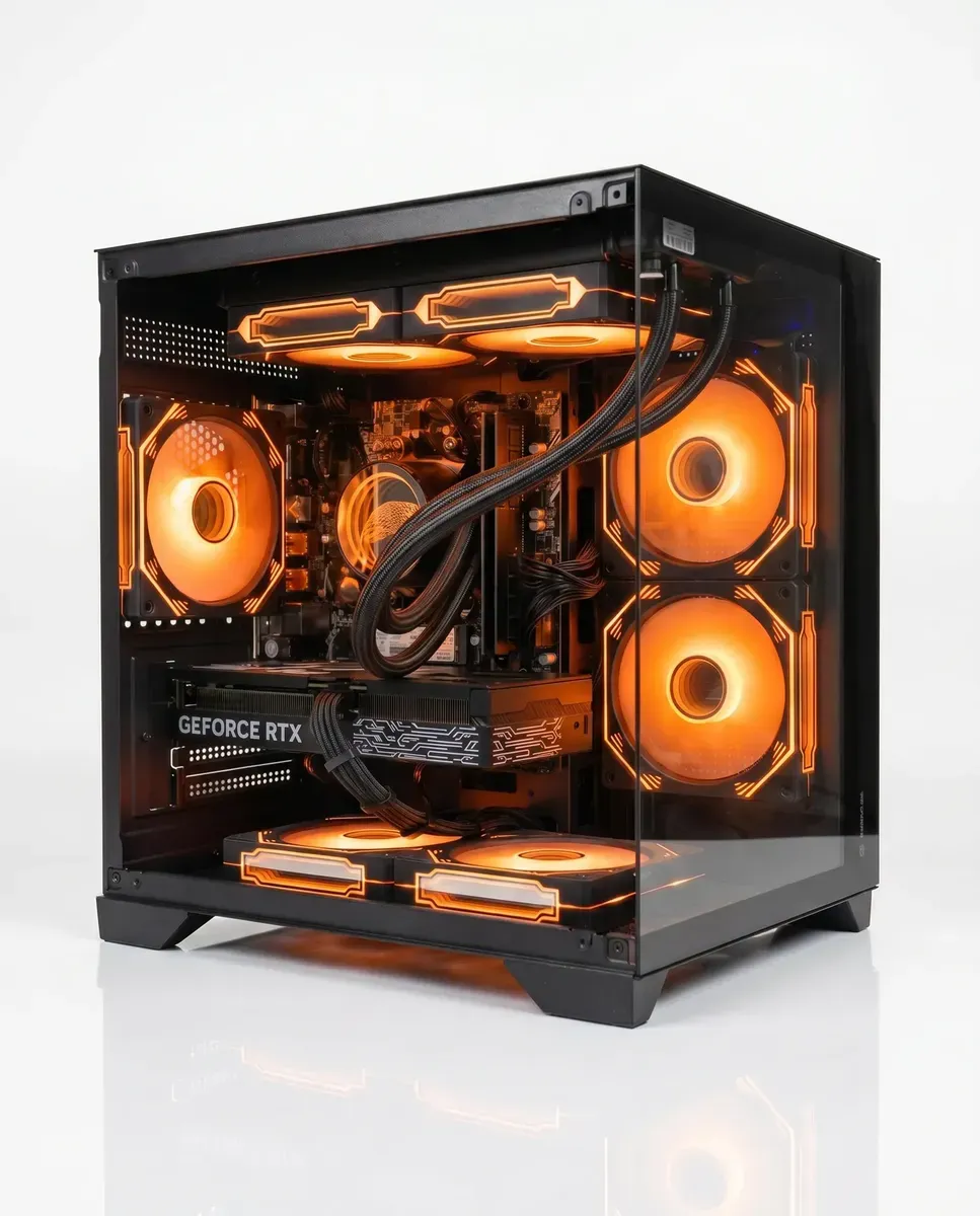 Pc Gamer Black Ryzen 7 5700x Rtx 5060ti 32gb Ssd 1tb Wifi - R$ 11.499