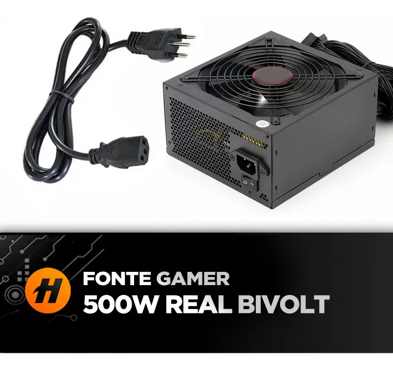 Pc Gamer Cpu Ryzen 5 5600gt Vega 7 Ssd 480gb 16gb Ddr4 500w - R$ 4.748,75