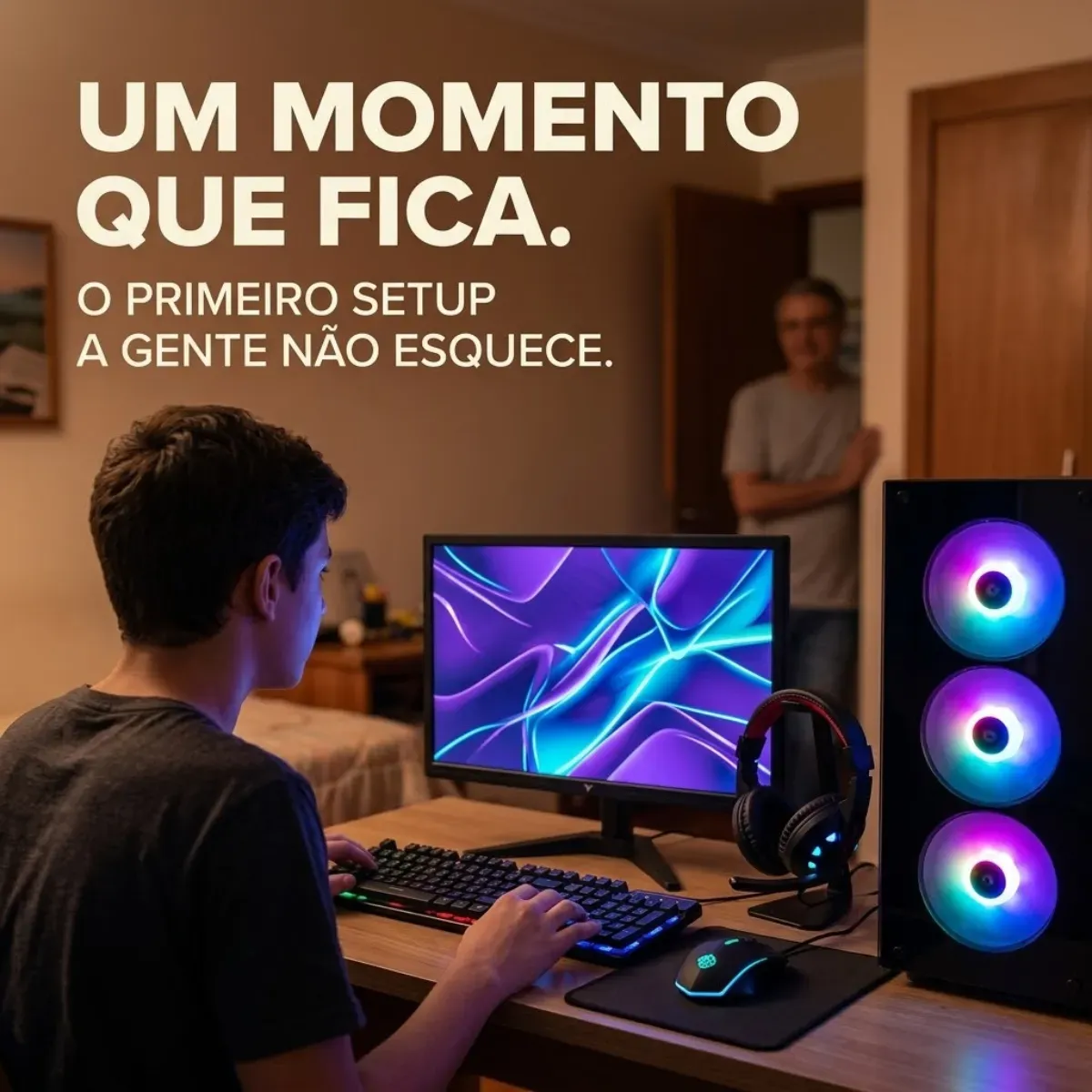 Pc Gamer I7 3.4ghz 16gb Ssd 480gb Placa Video 4gb Monitor 19 - R$ 2.415,08