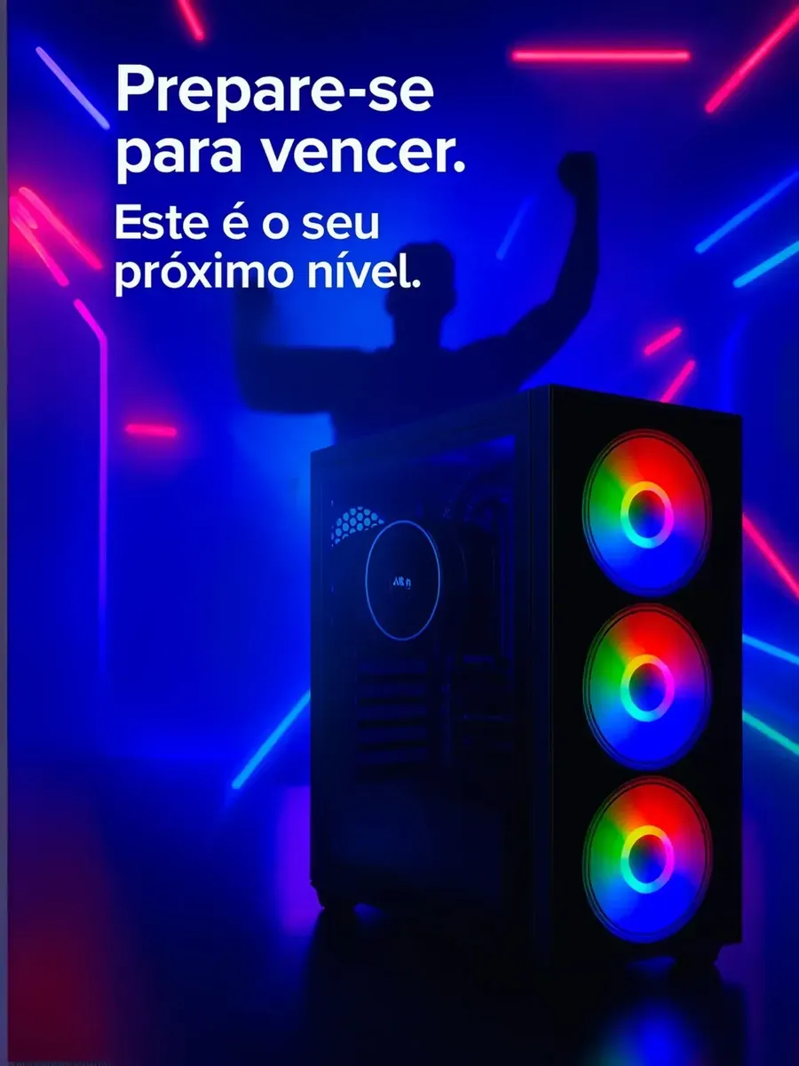 Pc Gamer Intel I5 3.2ghz Ssd 240gb 16gb Placa Vídeo 4gb 500w - R$ 1.562,52