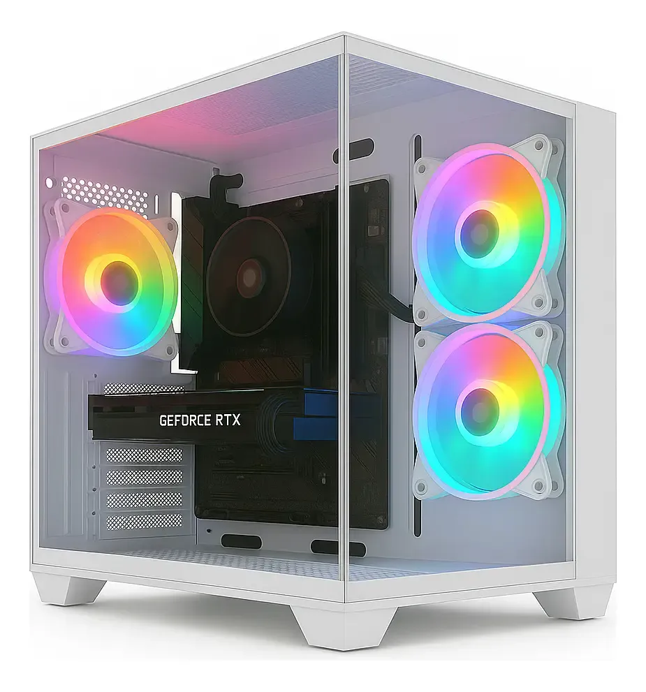 PC Gamer Skill Aquarium, AMD Ryzen 5 5600GT, 16GB, Radeon Vega 7, SSD 512GB M.2, Fonte 500w, Branco SKA051 - R$ 4.029,99