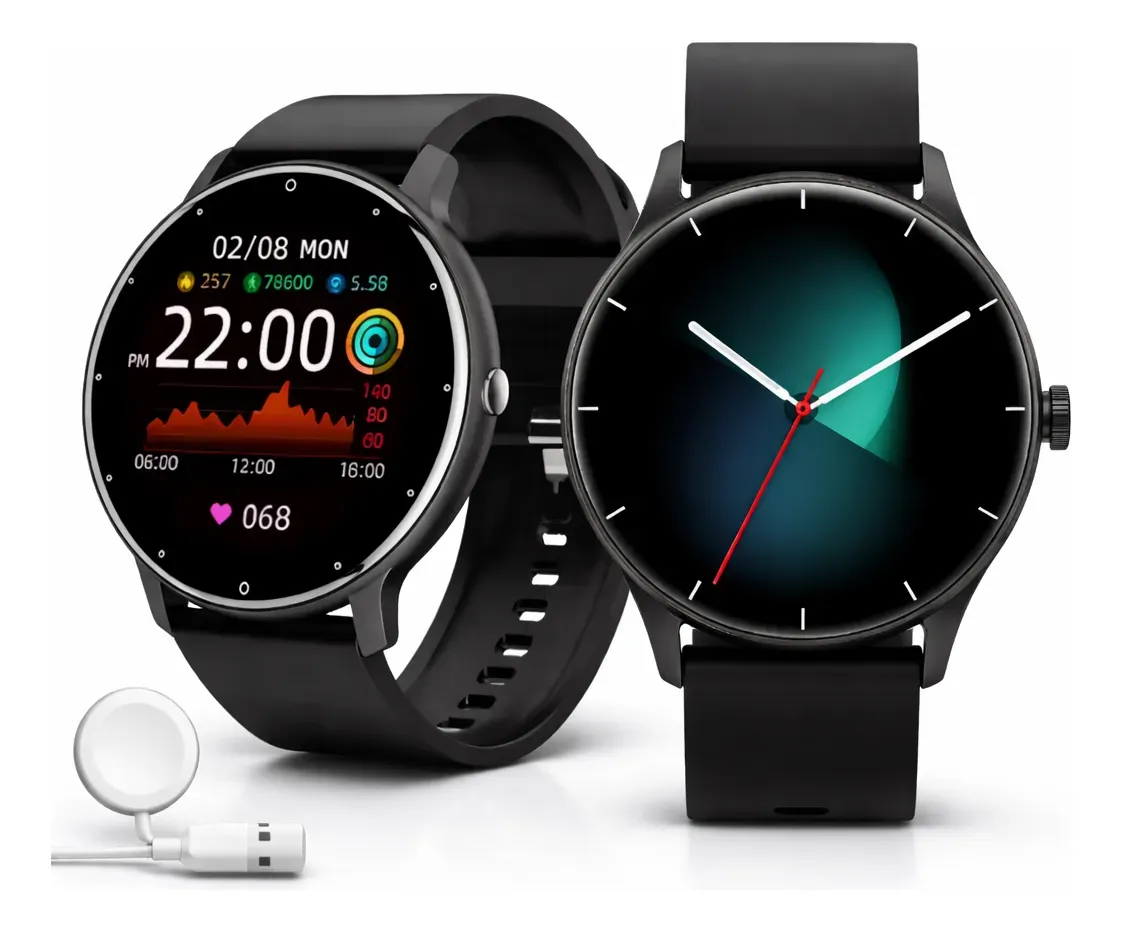 Relógio Inteligente Smartwatch Redondo Peje Gps Strava Origi