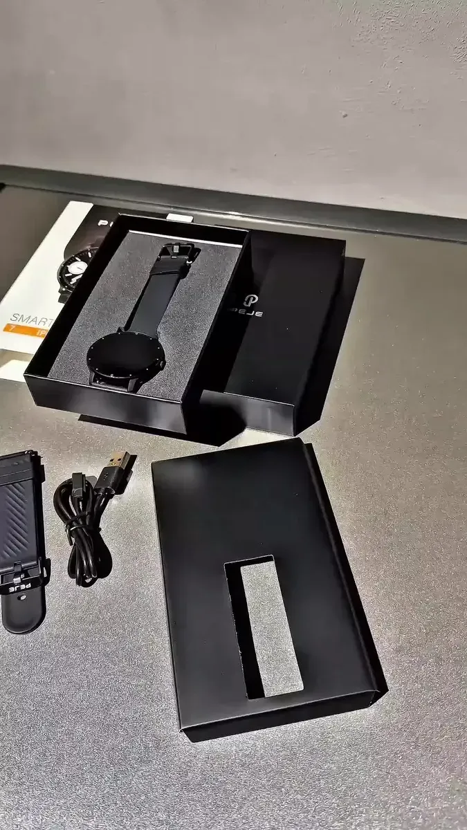 Relógio Inteligente Smartwatch Redondo Peje Gps Strava Origi