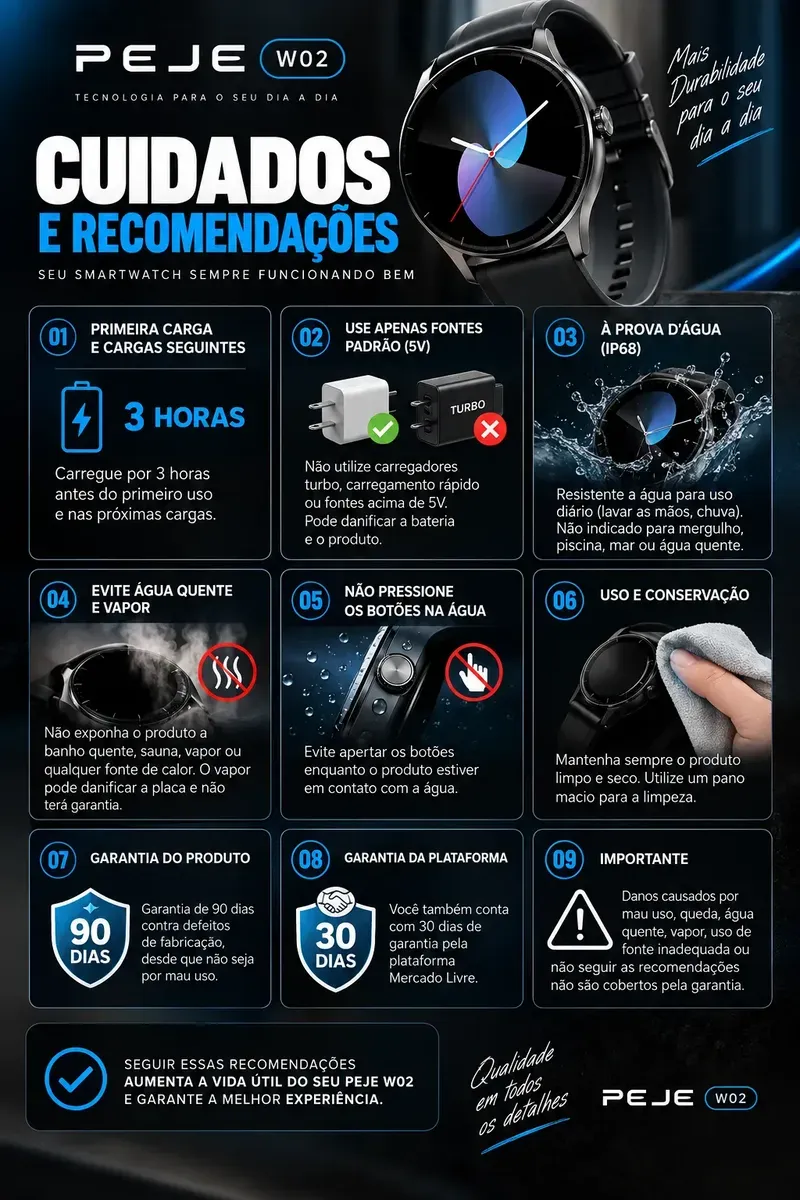 Relógio Inteligente Smartwatch Redondo Peje Gps Strava Origi