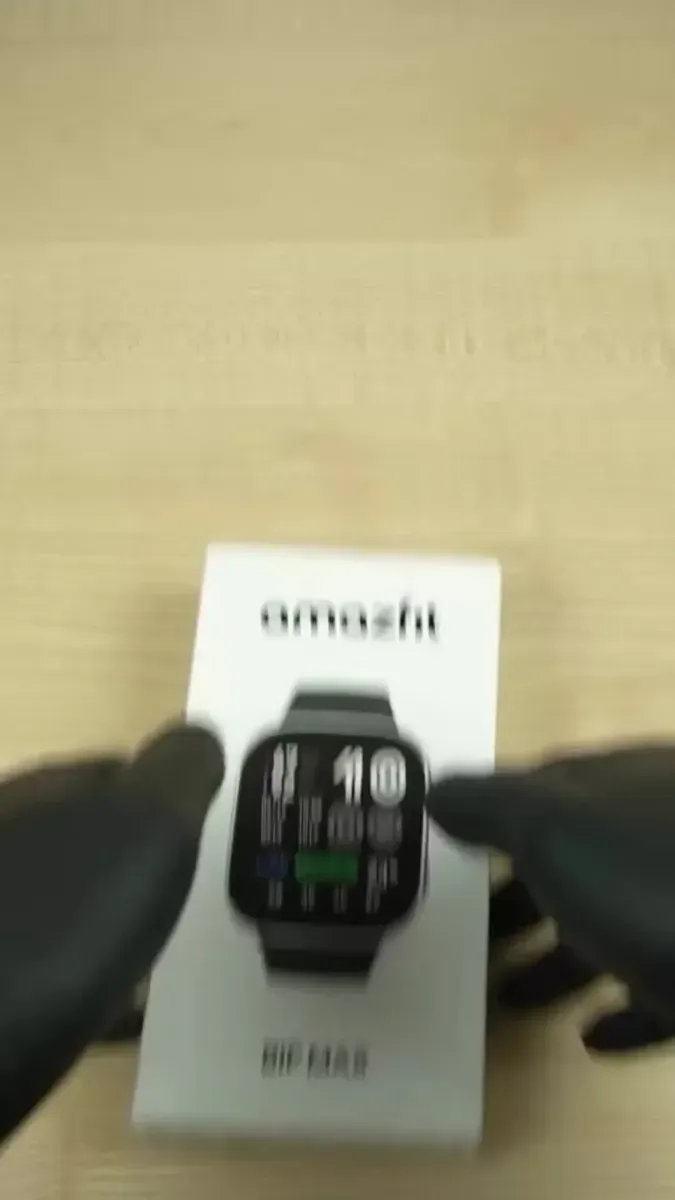 Smartwatch Amazfit Bip Max Gps Amoled Mapas Off Preto Prata