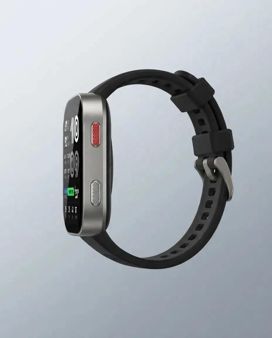 Smartwatch Amazfit Bip Max Gps Amoled Mapas Off Preto Prata