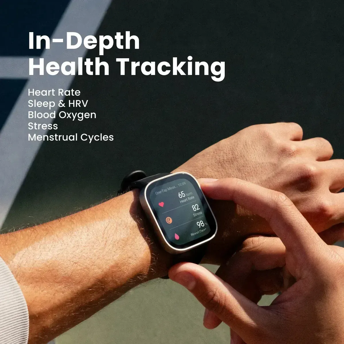 Smartwatch Amazfit Bip Max Gps Amoled Mapas Off Preto Prata