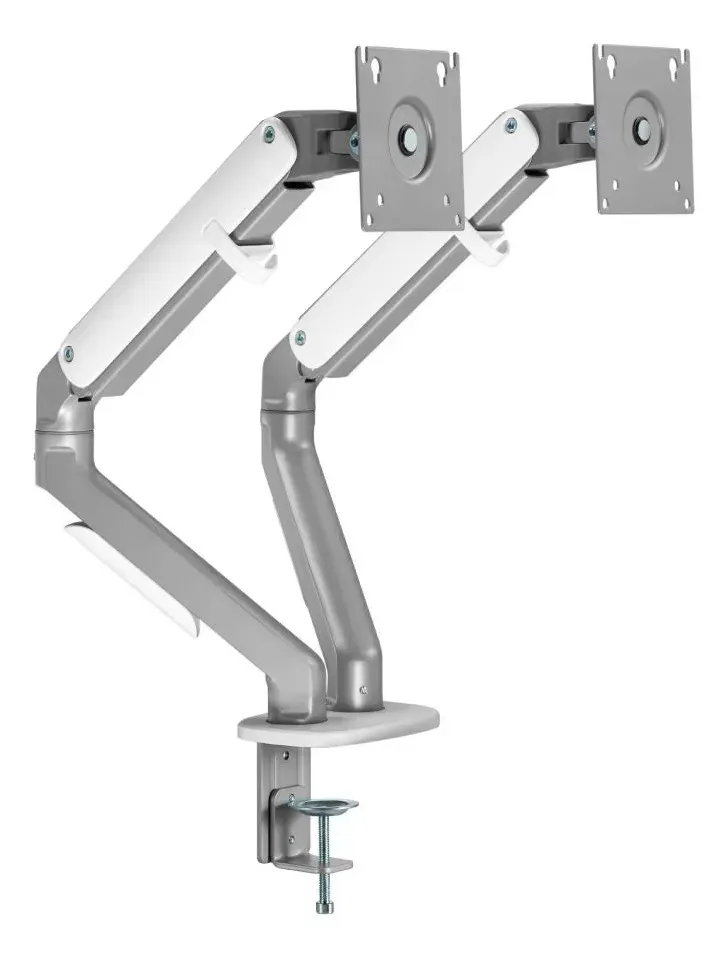 Suporte Monitor Articulado Duplo Elements Axion Preto - R$ 999