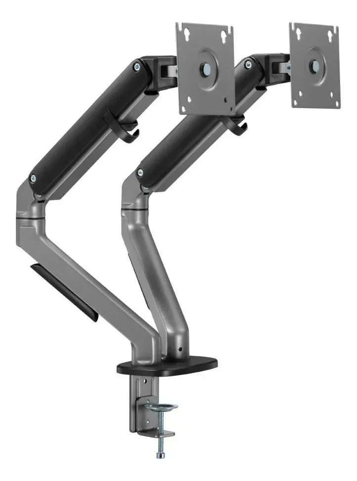 Suporte Monitor Articulado Duplo Elements Axion Preto - R$ 999