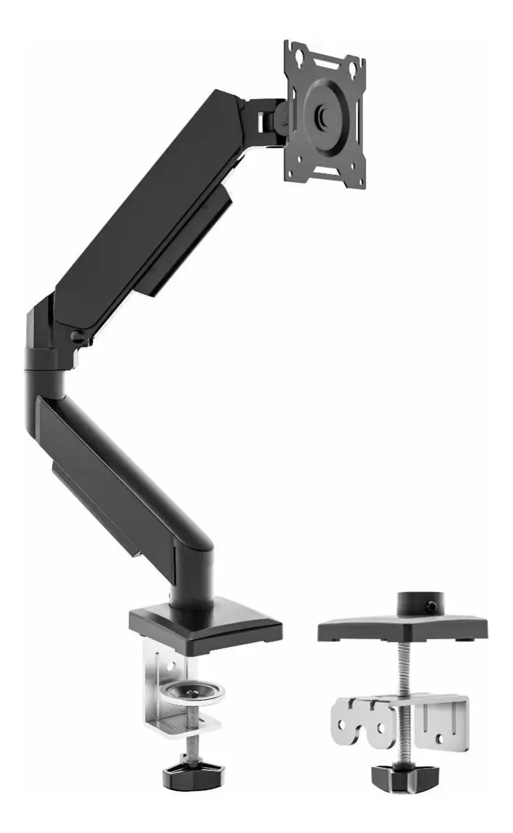 Suporte Para Monitores Articulado De Mesa Pistão A Gás 13-32 - R$ 114,3