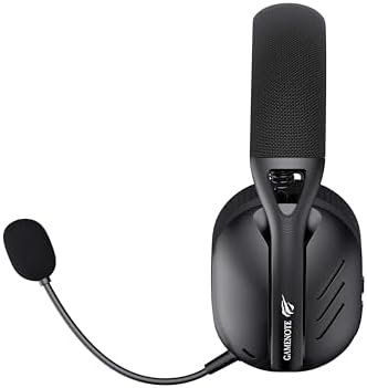 Havit Fone de Ouvido Headset Gamer Fuxi-H3 Black Com Fio e Sem Fio, Wireless 2,4GHz, Bluetooth, Cabo USB-C - Imagem 3